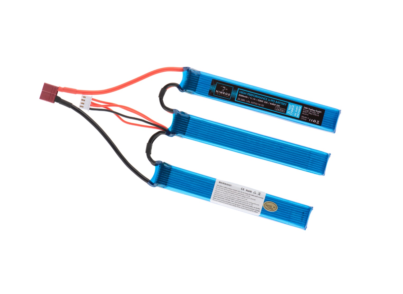 LI-PO - ACUMULATOR 11.1V - 2000 MAH - 25C - T-PLUG